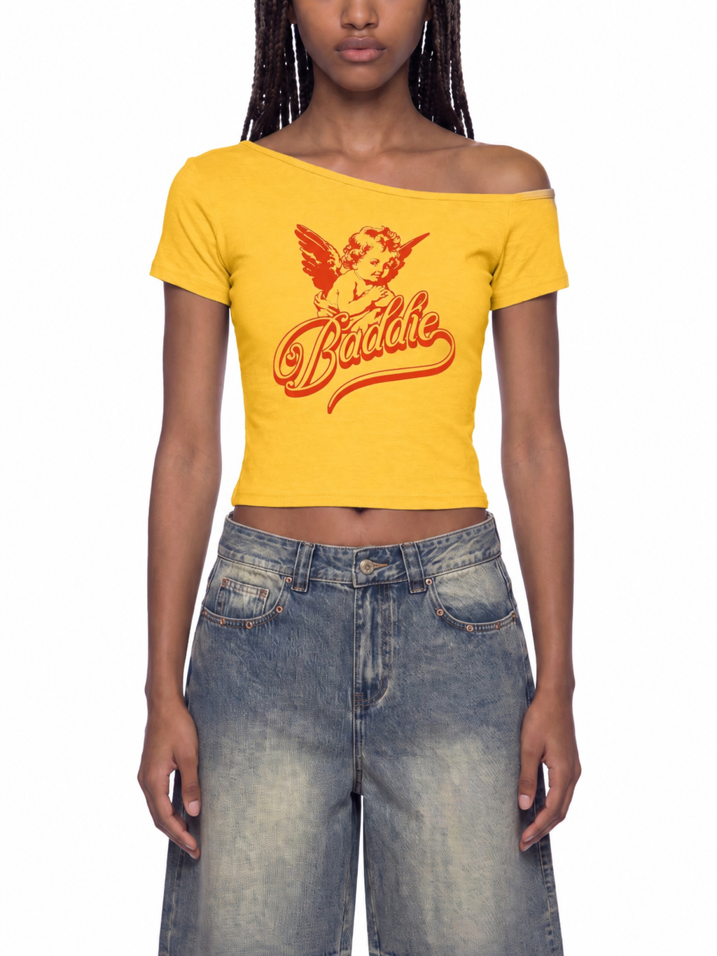 Women’s Off-the-Shoulder T-Shirt