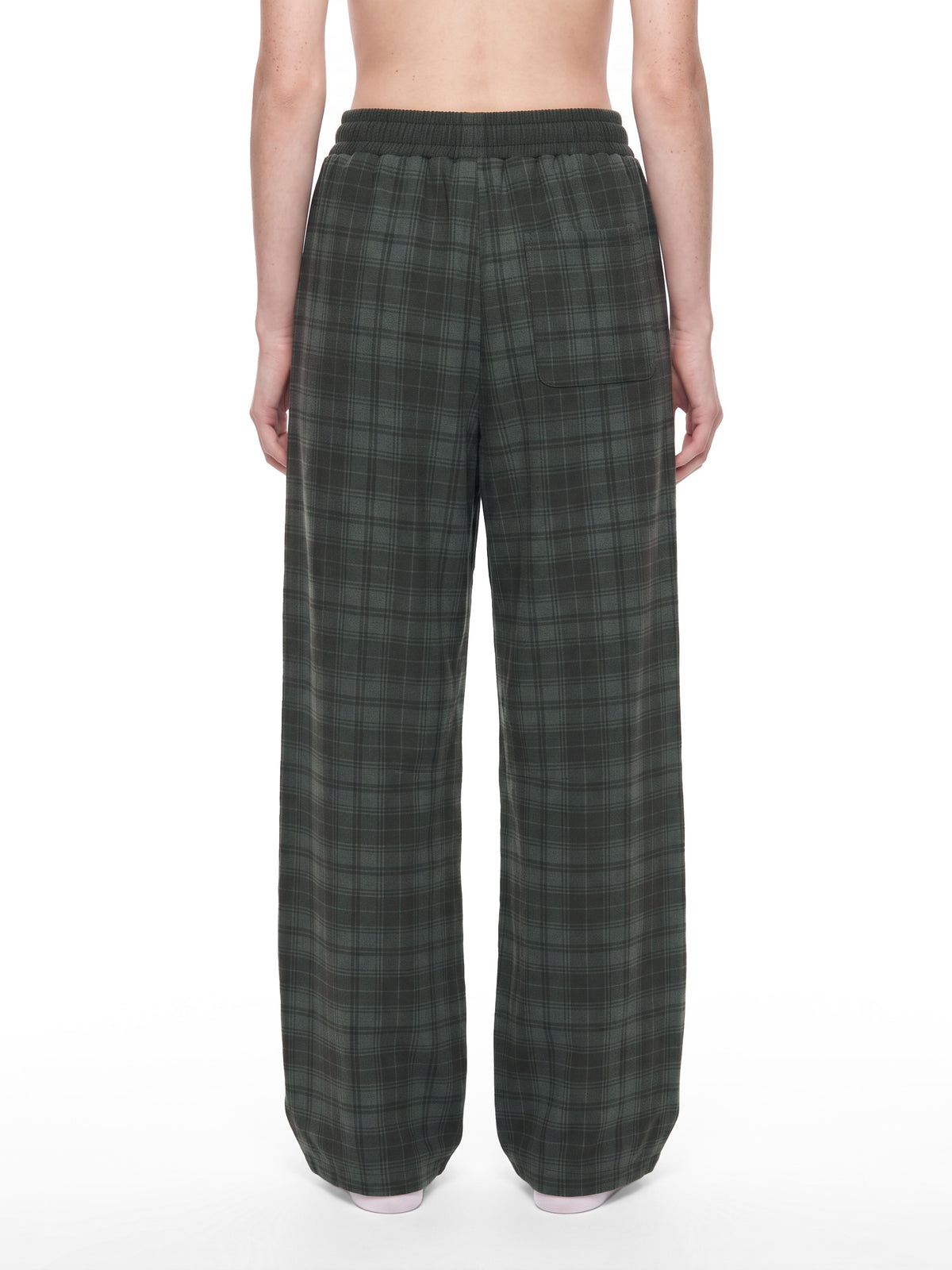 Unisex Plaid Straight Leg Pants