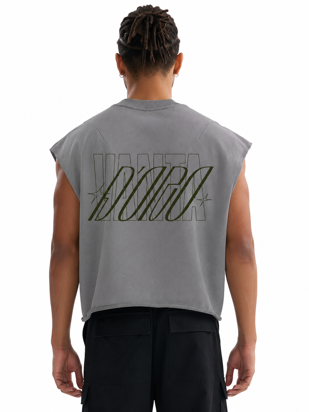French Terry Boxy Tank Top