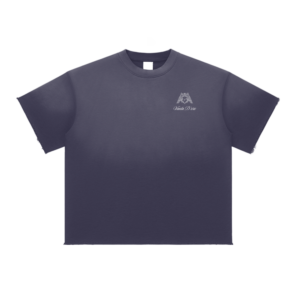 Sun Fade Raw Edge T-Shirt