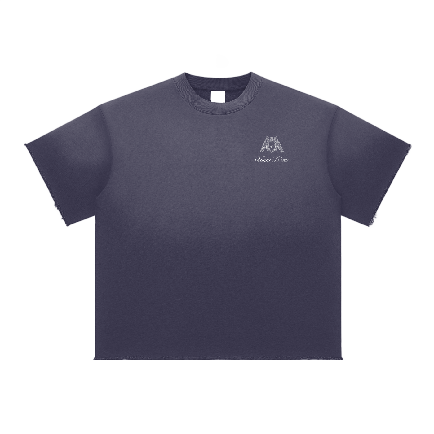 Sun Fade Raw Edge T-Shirt