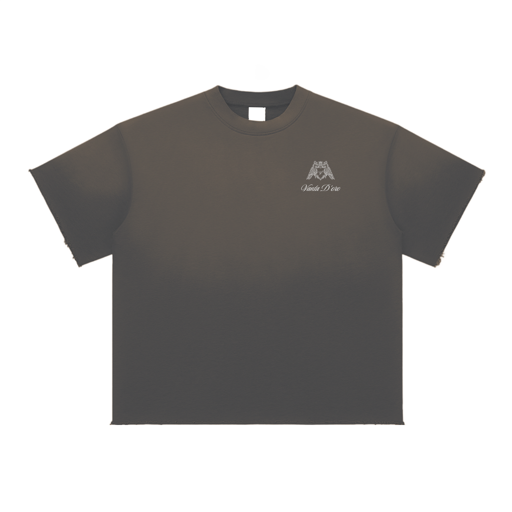 Sun Fade Raw Edge T-Shirt