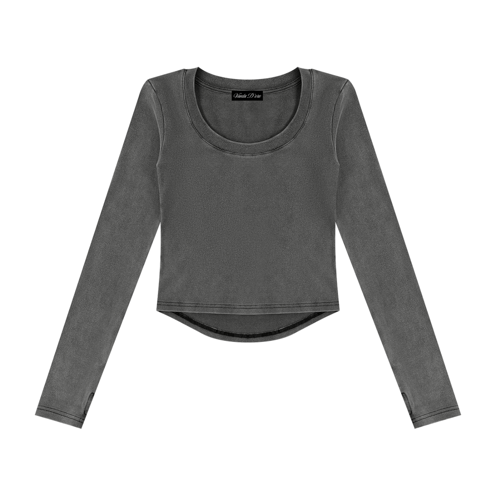 Women’s Vintage Wash Crop T-Shirt