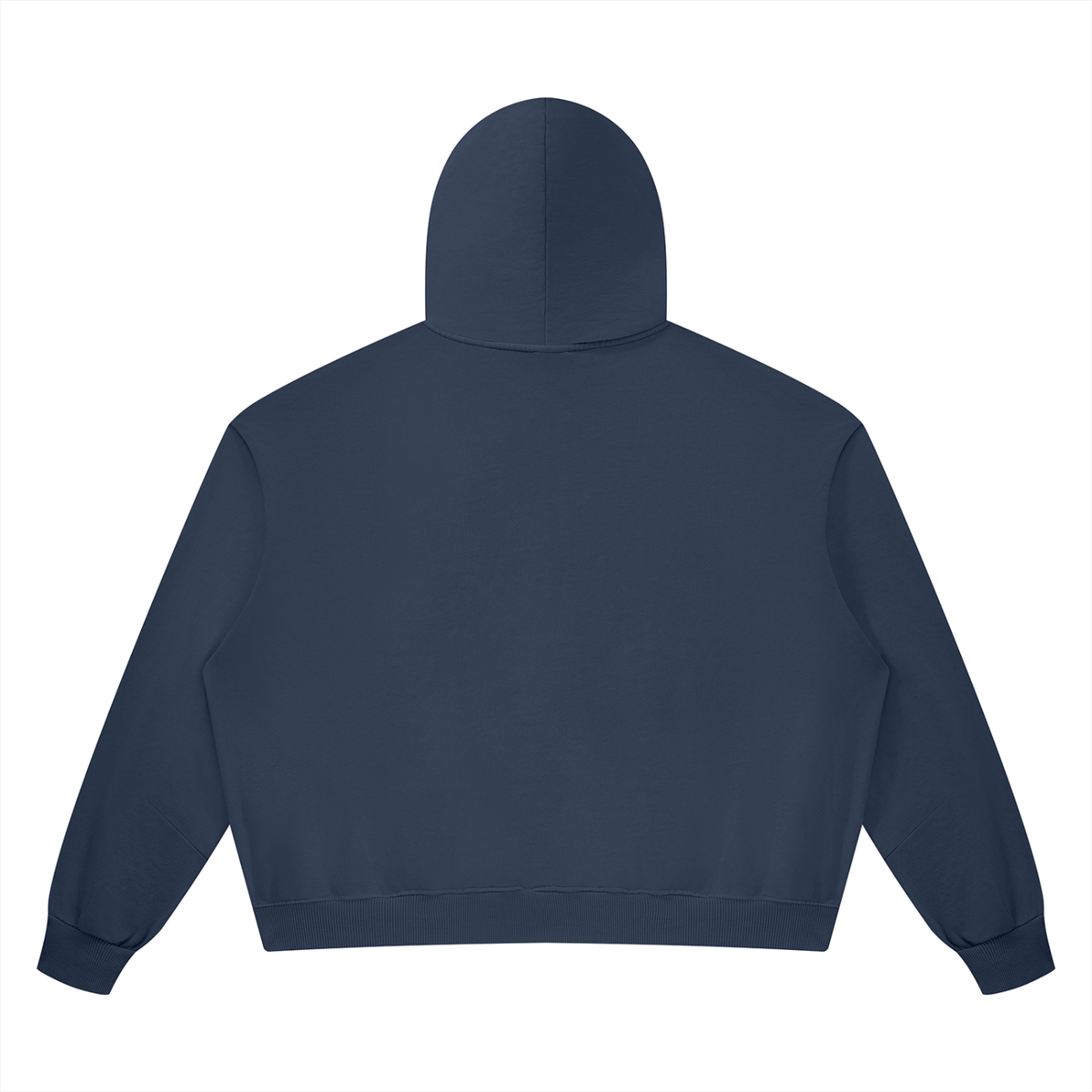 Unisex Vintage Wash Boxy Full Zip Hoodie