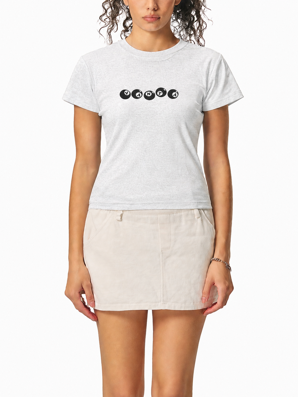 Essential Bodycon Crewneck T-Shirt