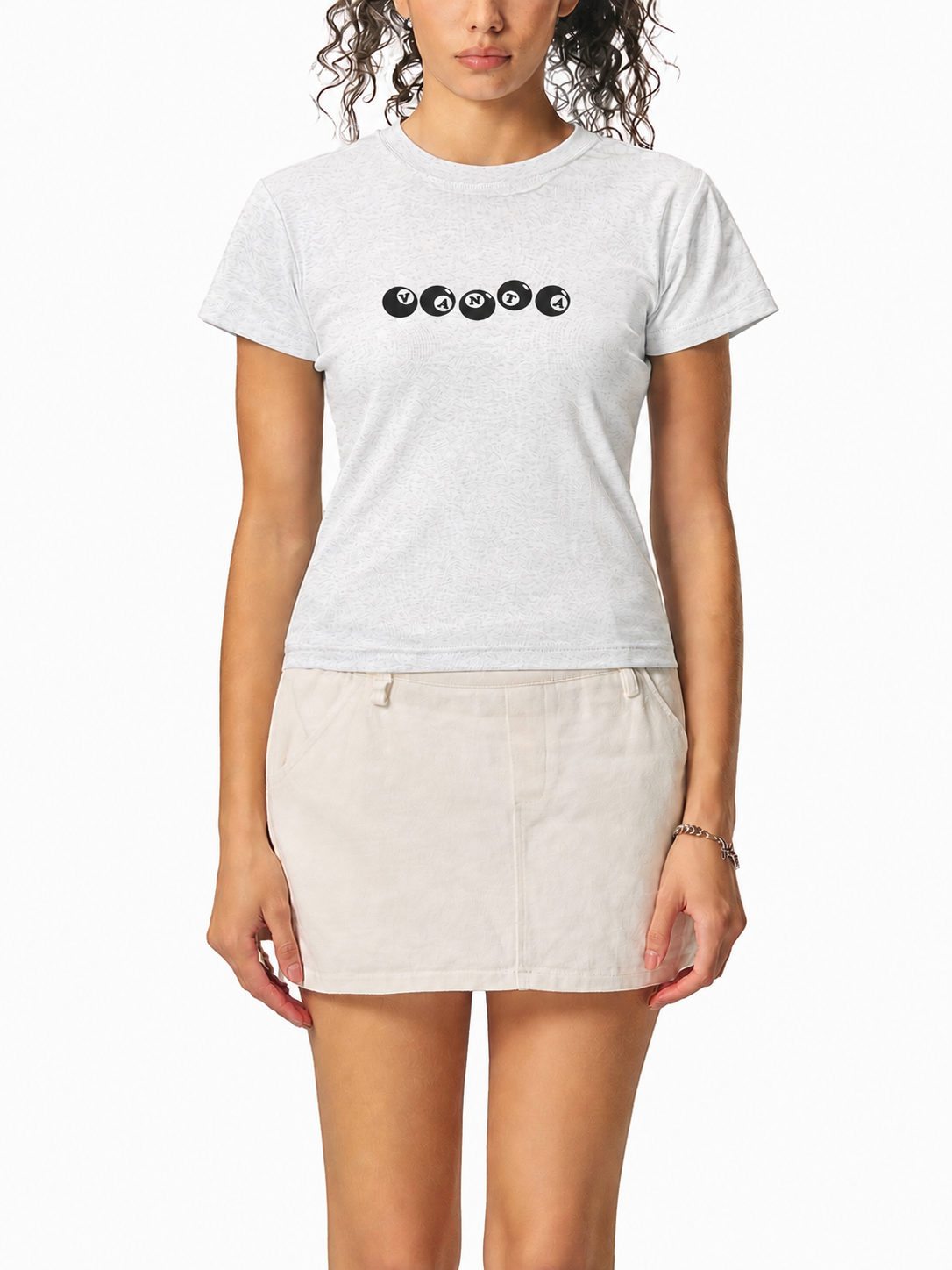 Essential Bodycon Crewneck T-Shirt