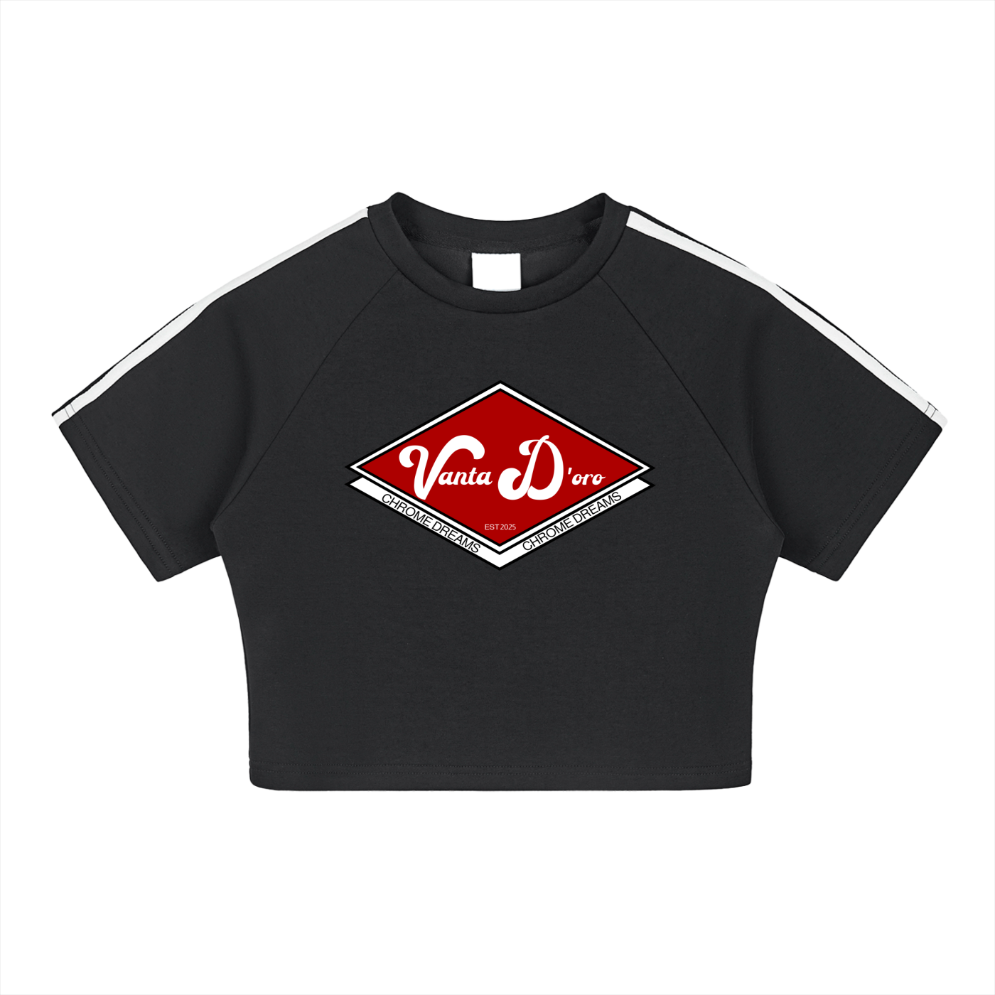 Taped Cooling Performance Crop Top