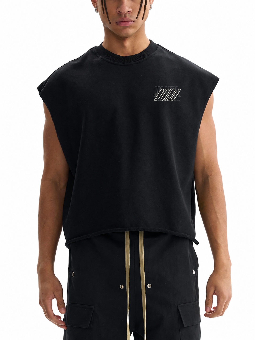 French Terry Boxy Tank Top