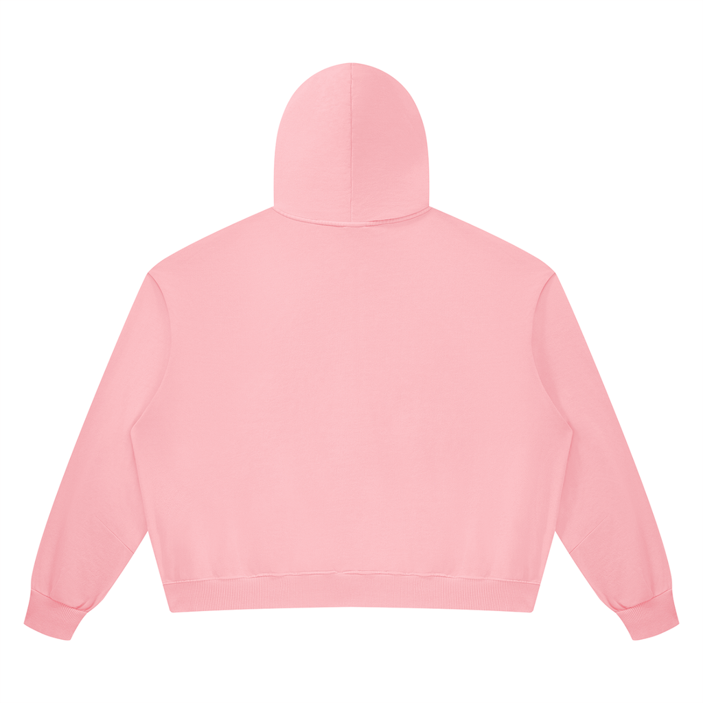 Unisex Vintage Wash Boxy Full Zip Hoodie