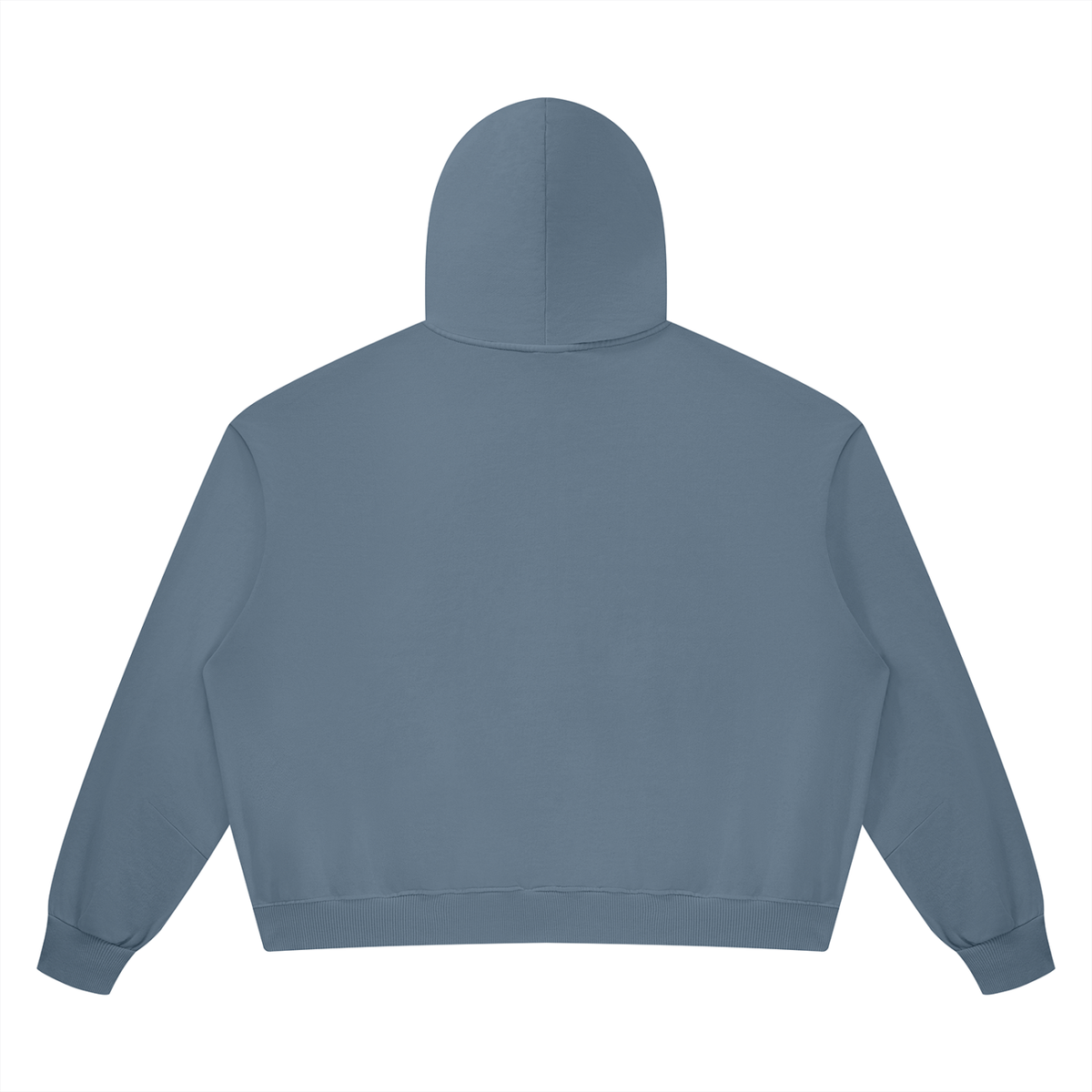 Unisex Vintage Wash Boxy Full Zip Hoodie