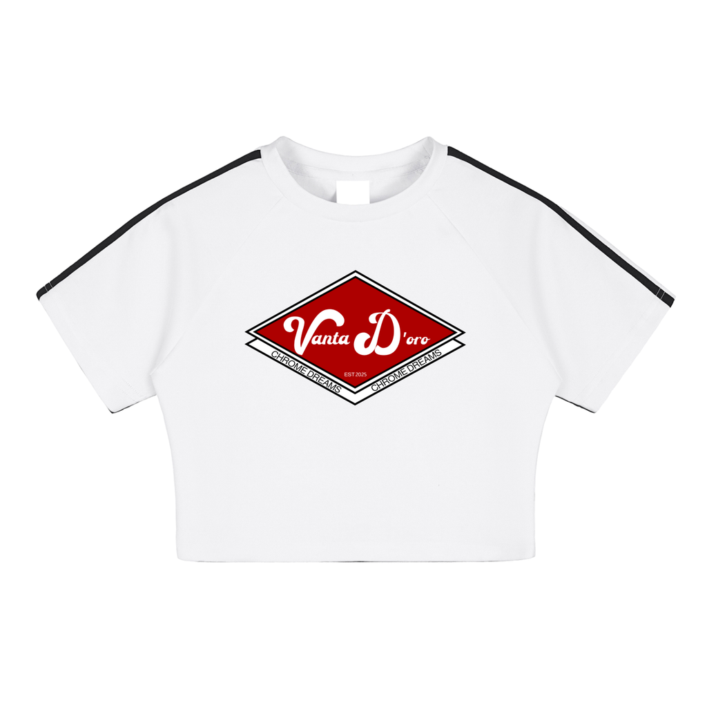 Taped Cooling Performance Crop Top