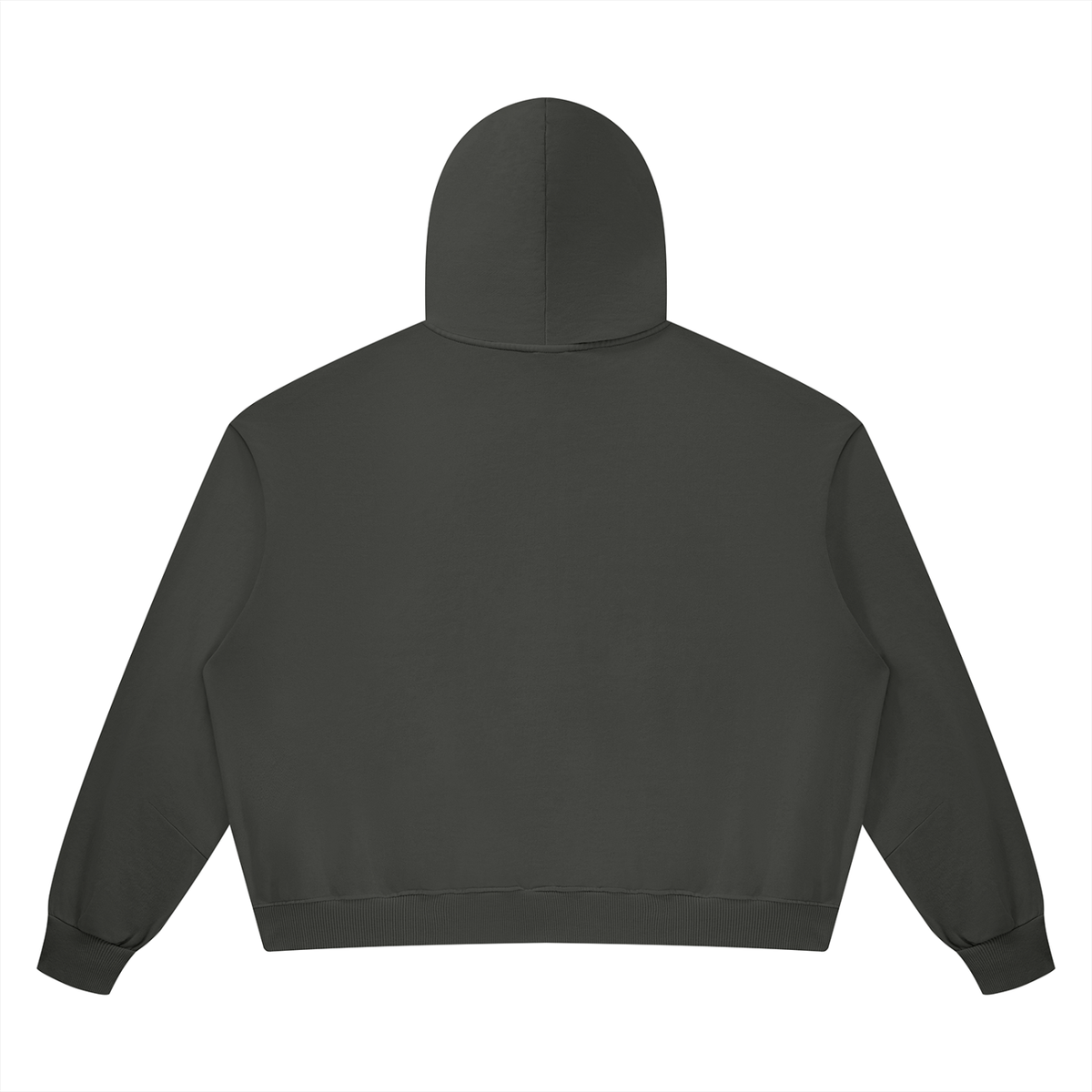 Unisex Vintage Wash Boxy Full Zip Hoodie