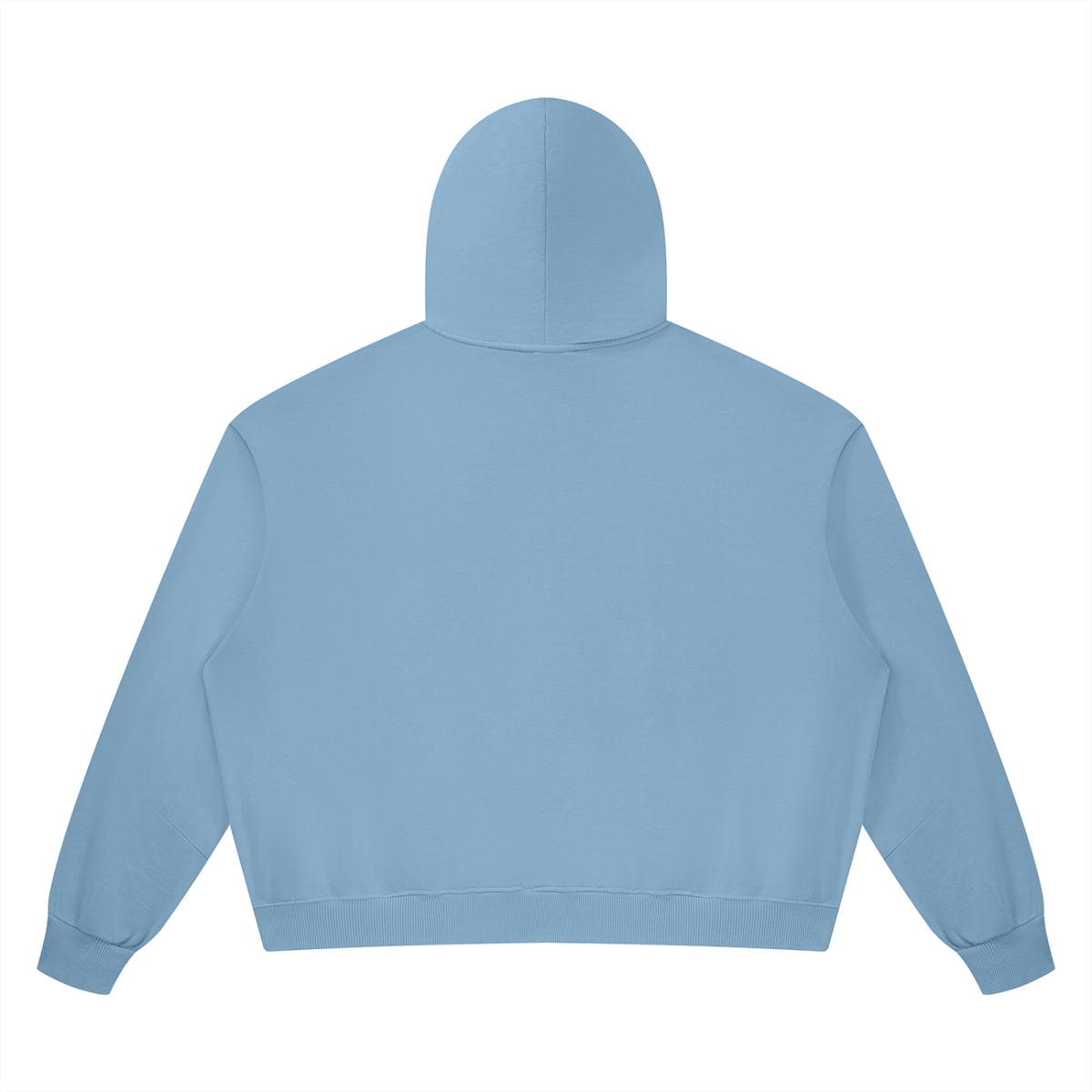 Unisex Vintage Wash Boxy Full Zip Hoodie