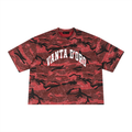 Unisex Boxy Camo Print T-Shirt